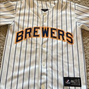 Brewers Jersey - Braun